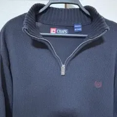 CHAPS ハーフジップ ニット
