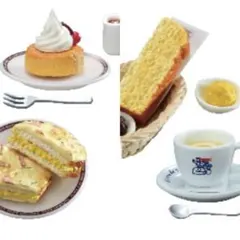 リーメント　コメダ珈琲店第2弾　トースト　シロノワール　ドリンク