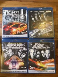 【BD/DVD】ワイルド・スピード 1-4セット
