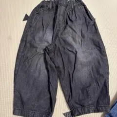 マーキーズ　ウエストゴム パンツ 95 デニム風