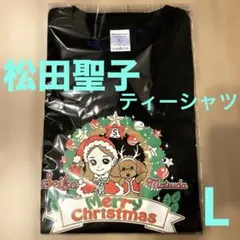 松田聖子 Merry Christmas Tシャツ ブラック Lのサムネイル