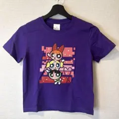 新品★パワーパフガールズ Tシャツ　130サイズ　パープルのサムネイル