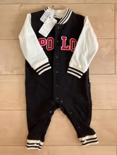 新品　タグ付き　POLO Baby ロンパース カバーオール　80