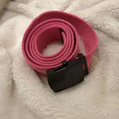 ピンク ロゴ入り ベルト ロデオクラウンズ rodeo crowns