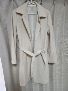 COMME CA ベージュ ロングコート サイズ11のサムネイル