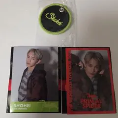 浦川翔平　刺繍キーホルダー　フォトカード　缶バッジ　ミニアクリルスタンド