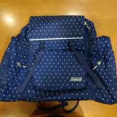 Coleman 水玉模様バックパック　リュック　ザック　子供　美品　軽量