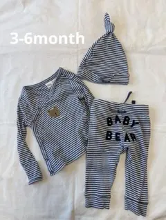 【GAP】ベビー服（トップス・ズボン・帽子）3点セット