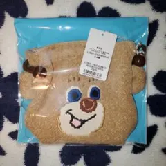 新品未開封　フェイラー　ドアップテディ　耳付き巾着