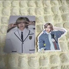 なにわ男子 HARDWORK ファミクラ盤 トレカ フレークシール 道枝駿佑