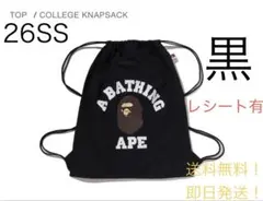 即完売‼︎ オンライン限定 A BATHING APE ナップサック リュック ④