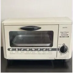 オーブントースター SANYO ハイパワー　1000W 動作確認済のサムネイル