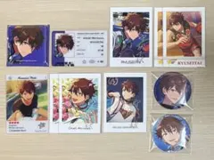 あんスタ 流星隊 守沢千秋 ぱしゃっつ 缶バッジ ID風カード セット