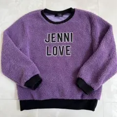 JENNI LOVE ボアトレーナー パープル