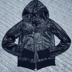 パーカー レザージャケット