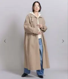 【19AW VOAAOV メルトンビッグコート キャメル】 19AW VOAAOV メルトンビッグコート】 - メルカリ