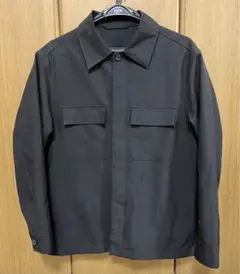 GU ドライイージーケアCPOシャツ ブラック