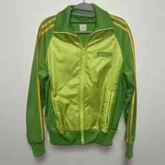 90s adidas トラックジャケット　ナイロン切り替え式　L