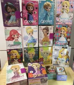 Qposket ディズニー フィギュア　など16点セット