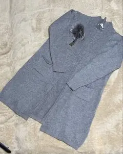 ファー カーディガン