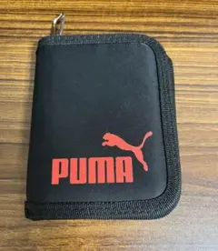 PUMA キッズ財布 黒/赤