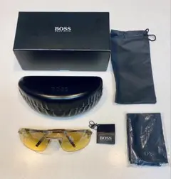 HUGO BOSS ブラウンレンズサングラス　ケース付き