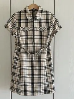 BURBERRY LONDON ノバチェック ワンピース 160A - メルカリ