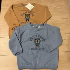 薄手トレーナー　カットソー　色違い　95センチ