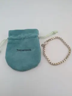 廃盤！old tiffany フック&アイ 925 750 ブレスレットダブル - メルカリ
