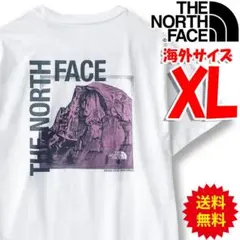 ノースフェイス Tシャツ 白 バックプリント 海外XL 日本3L相当 hp