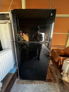 シャープ SJ-55W-B ブラック 冷蔵庫 545L 展示品 シャープ 冷凍冷蔵庫 545L ガラスドア SJ-55W-Bブラック