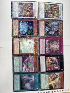 遊戯王カード パラレルレア10枚＋ノーマルカード40枚 計50枚セット