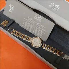 正規品 HERMES エルメス　クリッパー　腕時計　箱　コマ、ネジ、保存袋付き Amazon.co.jp: [ドクターウォッチ] エルメス クリッパー