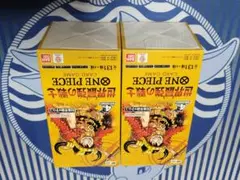 ONE PIECEカードゲーム 世界最強の戦士 2BOXセット　テープカット品