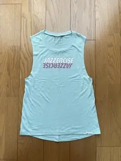 JAZZERCISE ジャザサイズ タンクトップ Sサイズ ミントグリーン