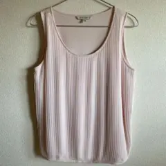 LAURA ASHLEYローラアシュレイ　 タンクトップ　薄ピンク 40(L)のサムネイル