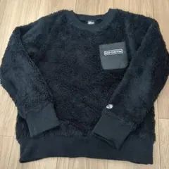 RAD CUSTOM フリース トレーナー 130 黒