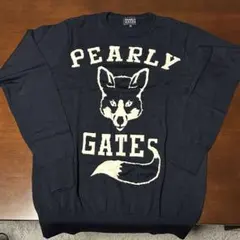 PEARLY GATES メンズ ニット セーター フォックス柄