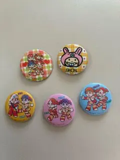 平成レトロキャラクター缶バッジ　ミニモニ