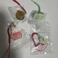 【未使用品】　夏目友人帳　ストラップ　4点セット