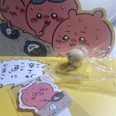 松屋×ちいかわ コラボフィギュア ラッコ・ランチョンマット・ピック　3点セット