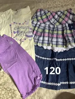 kp 120 スカート レギンス スカッツ 半袖 Tシャツ デニム スカパン