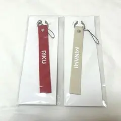 アイナナ　G4Y　ストラップ&缶バッジセット　七瀬陸　　棗巳波　セット
