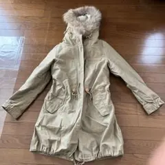 Adam et Ropé モッズコート ベージュ サイズM