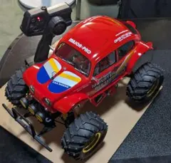 タミヤ モンスタービートル 未走行 フタバ2.4GHzプロポ付、メカ付