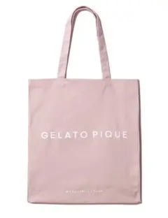 ジェラートピケ ピンク トートバッグ エコバッグ可愛いガーリーバレンタイン推し活