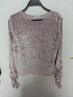 ローリーズファーム　ベロアビジュー　インナー　ピンク