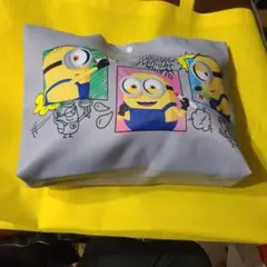 【ラウンドワン限定】ミニオン プラチナムザッカトートバッグ ROUND1