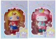 セーラームーン×マイメロディ ドール&ネックレス ソフビ フィギュア セーラームーン マイメロディ コラボ ドール フィギュア