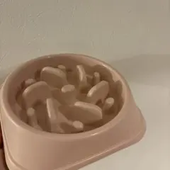 早食い防止　スローフィーダー ピンク